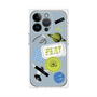 プレミアムパネル with MagSafe［ Playful sticker - Dusty Blue ］