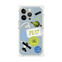 プレミアムパネル with MagSafe［ Playful sticker - Dusty Blue ］