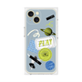 プレミアムパネル with MagSafe［ Playful sticker - Dusty Blue ］