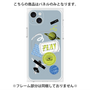 プレミアムパネル with MagSafe［ Playful sticker - Dusty Blue ］