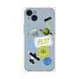 プレミアムパネル with MagSafe［ Playful sticker - Dusty Blue ］