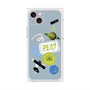 プレミアムパネル with MagSafe［ Playful sticker - Dusty Blue ］