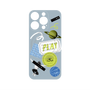 プレミアムパネル with MagSafe［ Playful sticker - Dusty Blue ］
