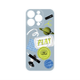 プレミアムパネル with MagSafe［ Playful sticker - Dusty Blue ］