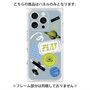 プレミアムパネル with MagSafe［ Playful sticker - Dusty Blue ］
