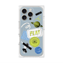 プレミアムパネル with MagSafe［ Playful sticker - Dusty Blue ］