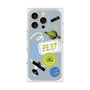 プレミアムパネル with MagSafe［ Playful sticker - Dusty Blue ］