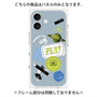 プレミアムパネル with MagSafe［ Playful sticker - Dusty Blue ］