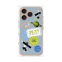 プレミアムパネル with MagSafe［ Playful sticker - Dusty Blue ］