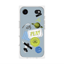 プレミアムパネル with MagSafe［ Playful sticker - Dusty Blue ］