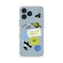 プレミアムパネル with MagSafe［ Playful sticker - Dusty Blue ］