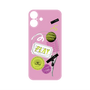 プレミアムパネル with MagSafe［ Playful sticker - Dusty Pink ］