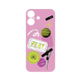 プレミアムパネル with MagSafe［ Playful sticker - Dusty Pink ］