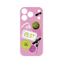 プレミアムパネル with MagSafe［ Playful sticker - Dusty Pink ］
