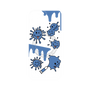 プレミアムパネル with MagSafe［ PAINTING SMILE Blue ］