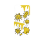プレミアムパネル with MagSafe［ PAINTING SMILE Yellow ］