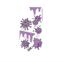プレミアムパネル with MagSafe［ PAINTING SMILE Purple ］