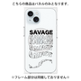 プレミアムパネル with MagSafe［ SAVAGE Black ］