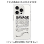 プレミアムパネル with MagSafe［ SAVAGE Black ］