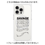 プレミアムパネル with MagSafe［ SAVAGE Black ］