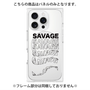 プレミアムパネル with MagSafe［ SAVAGE Black ］