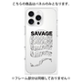 プレミアムパネル with MagSafe［ SAVAGE Black ］