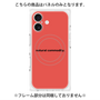 プレミアムパネル with MagSafe［ NATURAL COMMODITY Red ］