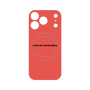 プレミアムパネル with MagSafe［ NATURAL COMMODITY Red ］
