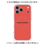 プレミアムパネル with MagSafe［ NATURAL COMMODITY Red ］