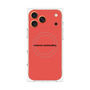 プレミアムパネル with MagSafe［ NATURAL COMMODITY Red ］