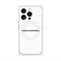 プレミアムパネル with MagSafe［ NATURAL COMMODITY White ］