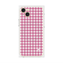 プレミアムパネル with MagSafe［ Checkered Pink - ギンガムチェック ピンク ］