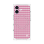 プレミアムパネル with MagSafe［ Checkered Pink - ギンガムチェック ピンク ］
