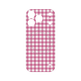 プレミアムパネル with MagSafe［ Checkered Pink - ギンガムチェック ピンク ］