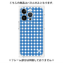 プレミアムパネル with MagSafe［ Checkered Blue - ギンガムチェック ブルー ］