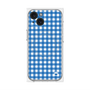 プレミアムパネル with MagSafe［ Checkered Blue - ギンガムチェック ブルー ］