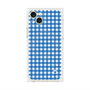 プレミアムパネル with MagSafe［ Checkered Blue - ギンガムチェック ブルー ］