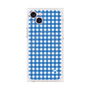 プレミアムパネル with MagSafe［ Checkered Blue - ギンガムチェック ブルー ］