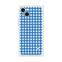 プレミアムパネル with MagSafe［ Checkered Blue - ギンガムチェック ブルー ］