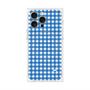 プレミアムパネル with MagSafe［ Checkered Blue - ギンガムチェック ブルー ］