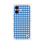 プレミアムパネル with MagSafe［ Checkered Blue - ギンガムチェック ブルー ］