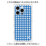 プレミアムパネル with MagSafe［ Checkered Blue - ギンガムチェック ブルー ］