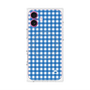 プレミアムパネル with MagSafe［ Checkered Blue - ギンガムチェック ブルー ］