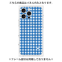 プレミアムパネル with MagSafe［ Checkered Blue - ギンガムチェック ブルー ］