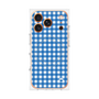 プレミアムパネル with MagSafe［ Checkered Blue - ギンガムチェック ブルー ］