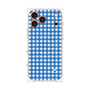 プレミアムパネル with MagSafe［ Checkered Blue - ギンガムチェック ブルー ］