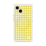 プレミアムパネル with MagSafe［ Checkered Yellow - ギンガムチェック イエロー ］