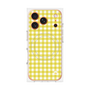 プレミアムパネル with MagSafe［ Checkered Yellow - ギンガムチェック イエロー ］