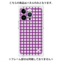プレミアムパネル with MagSafe［ Checkered Purple - ギンガムチェック パープル ］