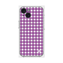 プレミアムパネル with MagSafe［ Checkered Purple - ギンガムチェック パープル ］